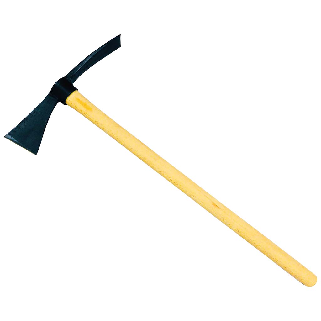 Mattock oval eye 1,8kg wooden handle